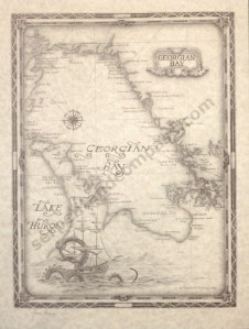 Thumbnail image of a Georgian Bay map